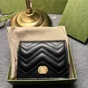 Luxurys Designer Key Wallet Coin Pulses Thopent Card Hen in pelle vera femmina Donne portafogli di lusso Portafogli Interio