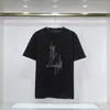 L Marque De Luxe Hommes T-shirts D'été De Mode Broderie Lettre Impression T-shirts tendance Casual Tops À Manches Courtes Qualité EU taille S-XXL # CH57