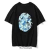 Mens T-shirt Shark Designers Man Summer Tee Quick Dry Fashion Ape Tee Tshirt Seaside Tees Holiday Tops Shirts Shorts