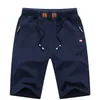 Men's Shorts Summer Breeches Cotton Casual Sweat Bermudas Men Black Homme Classic Brand Clothing Beach Male 230325