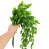 Decorative Flowers 3Pcs Artificial Flower Hops Vine Garland Plant Fake Hanging Greenery For Indoor Outdoor Front Porch Decor Retail