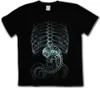 Camisetas masculinas 2023 Men Fashion Shirt Xenomorph Alien Ripley Prometheus Nostromo Weyland Film Fan Saga
