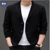Men's Sweaters Top Grade Autum Winter Brand Fashion Knit Blazer Mens Cardigan Slim Fit Sweater Casual Coats Jacket Clothes 2023
