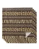 Table Napkin 4pcs Africa Wild Leopard Skin Stripes Square 50cm Wedding Decoration Cloth Kitchen Dinner Serving Napkins