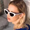 10% de descuento en gafas de sol nuevas para hombres y mujeres de diseñador de lujo 20% de descuento en moda Cat Eye INS en línea Rojo Mismo estilo Masculino