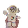 Keychains 2023 Plush Astronaut Keychain Pendant fylld nyckelring för handväska ryggsäckväska charm