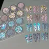 Nail Glitter Reflective Thermal Powder Art Shinning Crystal Rhinestone Sequins Temperature Variation UV Gel Decoration