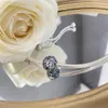 925 Siver Beads Charms för Pandora Charm -armband Designer för kvinnor älskar trädblomma charm