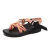 S sandalias de moda mujer sinuosa corbata de verano color adulto casual fahion Caual 926