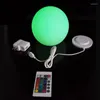 Table Lamps Swimming Pool Illuminated Led Ball Waterproof Lumineux 15 15cm For Christmas Decoration 10pcs/lot