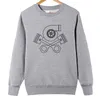 Men's Hoodies & Sweatshirts Autumn Winter Funny Turbo Skull Fashion Sweatshirt Cotton Printing Man Clothing Crewneck Plus SizeMen'