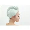 Towel Microfiber Dry Hair Shower Cap Strong Water Absorbent Triangle Hat Girl Washing Quick-drying Wiping ToolTowel