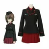 Anime Girls und Panzer Maho Nishizumi Costume Cosplay Uniform Dress Custom Made218K