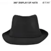 Stingy Brim Hats Jazz Men Breshastry Top Top Fedora Outdoor Sun Curly Strail для козырька Capeau 230325