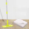 MOPS Flat Dust Collector Mop for Tile Cleaning and Floor Torking One-Time Filling of Rags Dog och Cat Hair Borting of Housual Tools redskap 230412