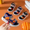 Sandals 2022 Summer Boys Shoes 1-12 Years Old Baby Children's Sandals Children's Non-slip Sandals Children Soft Bottom Beach Shoes W0327