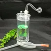 Rookpijpen enkele acryl Hookah Groothandel Glass Bongs Olie Burner Pijpen Waterpijpen Glazen pijpolie