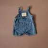 Rompers Miancel 2023 Baby kombinezon maluch dziewcząt dżinsus Jumpsuits Ubrania 230327