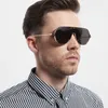 2024 New High Quality New luxury designer year old wind one-piece glasses men's Sunglasses driving driver's anti ultraviolet sunglasses CT0324