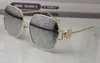 2023 Nuevas gafas de sol polarizadas clásicas Diseñador de mujeres Luxury 2023 ALEA DE ALEA METAL METAL Polaroid HD Lente de vidrio templado de vidrio retro S262V