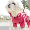 Hundkläder Pet Dog Raincoat Hooded Clothes Reflektiv Waterproof Jumpsiut Jacket Fashion Outdoor Betorable Clothes For Small Medium Dogs 230327