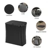 Interior Accessories 1Pcs High Capacity Car Garbage Bag Collapsible Trash Bin Organizer With Lid Multipurpose Foldable