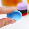 Silicone Drinkware Lid Silicone Bottle Tops Tops Wine Caps Savor Saver Beer Bottle Bottles Silica gel reutilizável tampa de tampa de tampa