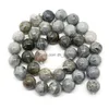 Stein natürlicher Bambus agata onyx runde losen Perlen für Schmuckherstellung 15,5 Zoll/Strang Pickgröße 6/8/10/12mm DIY Armband Drop Lieferung DHN3D