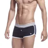 Shorts masculinos Novo algodão curto de palheta de pijama masculino casual troncos casuais cuecas shorts shorts de bolsa u macio para o homem w0327