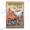 Vintage Motorcycle Metal Wall Art Poster Iron Painting Signs Vintage Club Decoration Garage Plaque Home Decor Plates 30X20cm W03