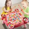 Party Games Crafts Electric Magnetic Fishing With Music Toys for Boys Imitate Fish Rod Children Magnet Game Education Girl 3 Year 230327