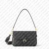 Top in cartella.M46386 Diane Baguette Designer Borsa borsetta per borse borsela per maniglia top empreinte in pelle // 9.1 x 6,3 x 3,3 pollici