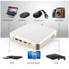 Salange S350 Mini DLP Projector Smart TV Android 9.0 WiFi Pico Proteable 1080p Outdoor 4K Cinema för smartphone Miracast Airplay Digital Projector