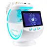 Smart Ice Blue Plus 7 in 1 Oxygen Hydro Dermabrasion Bubble Machine con funzione di rilevamento della pelle