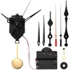 Bekijk reparatiekits gereedschap kwarts pendulum trigger klokbeweging chime westminster melody mechanisme kit met 3 paar handen