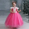 Cosplay Encanto Madrigal Cosplay Dress for Halloween Costumes Kid Girl Princess Drama Disguise Baby Girl Carnival Dressing Up Clothes 230327