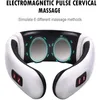 Massager Neck Pillowws Électrique Pulse Cou Et Dos Masseur Chauffage Infrarouge Lointain Outil Analgésique Pour Les Soins De Santé Et La Relaxation 230327