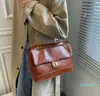 Дизайнерские сумки дизайн бренд дизайн женщин плечо плечо модные сумки с большими возможностями женские женские сумочки корейские винтажные кожаные сообщения Hasp pu