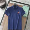 Designer Men's Polo Shirt Men's Business Office Bekväm Casual Short Sleeve Top Luxury Breattable Men's T-shirt M-4XL