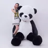 118inch Gigantische Panda Big Teddy Bear Skin Cover Ongeput pluche speelgoed Gevulde dieren Panda Bear Skin speelgoed Kinderen meisjes houden van geschenk