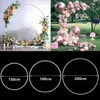 Coroas de Flores Decorativas Arco de Casamento Quadrado com Moldura de Laço Suporte de Balão Suporte Decoração de Aniversário Cenário de Chá de Bebê 230327