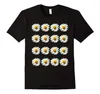 T-shirts pour hommes Funny Men Shirt White T-shirt Tshirts Black Tee Trendy Daisy Flowers Mens Womens Sizes