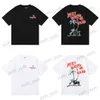 T-shirt da uomo Small Trapstar Coconut Tree Lying Chair Confortevole modello di vita T-shirt a maniche corte in cotone a doppio filato stampato per uomo e donna T230327