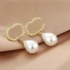 Luxury Brand Designer Dangle Earrings Big Hoop Earrings Ring Round Female Ear Rings Large Circle Earring Huggies Personality Fashion Jewelry Gifts