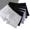 Caleçon 4 Pcs/Lot Plus La Taille L-5XL Boxer Mâle Culotte En Coton Sous-Vêtements Hommes Boxers Respirant Sexy Caleçon Confortable BoxerShorts 230327