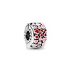 925 Siver Koraliki Charki dla Pandora Charm Bracelets Designer dla kobiet Band of Hearts Wating Can Can Can Can