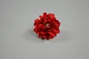 7cm Artificial Chrysanthemum Flower Heads Craft Decorative Flowers Wedding Bakgrund Decoration Road Guide (50 st)