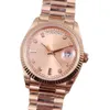 orologio da donna di lusso montre de luxe President Day-Date oro movimento perpetuo automatico orologi ragazza 2813 acciaio inossidabile moda orologi Femme Reloj orologi dhgate