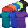 T-shirt fai-da-te Spandex di alta qualità Uomo Donna Bambini Corsa T Quick Dry Fitness Training Esercizio Abbigliamento Palestra Sport s Top Y2303