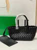 Mini Cabat Tote Bag Designer Luxe avondtassen TOTE Winkelen Crossbody Schoudertassen Intreccio Lederen mode Purse Handtas